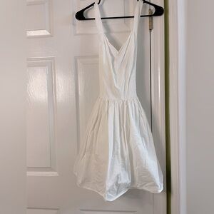 H&M White Mini Dress